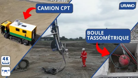 Terrassement pour 16 cellules de 6000 m²