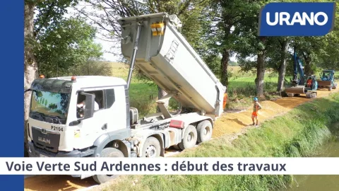 Voie Verte Sud Ardennes : début des travaux