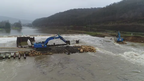 Travaux fluviaux URANO