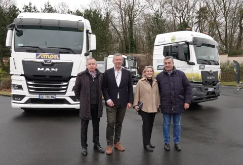 Réception de nos premiers camions B100 exclusifs