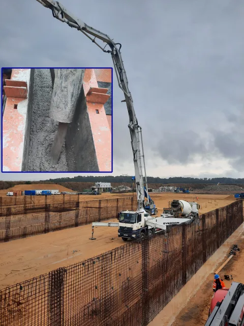Chantier de Semardel à Vert-le-Grand