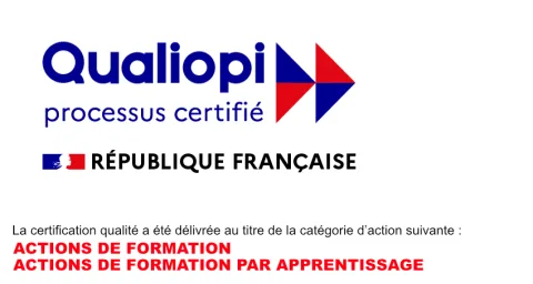 Logo Qualiopi processus certifié