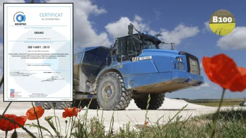 URANO obtient la certification ISO 14001 !