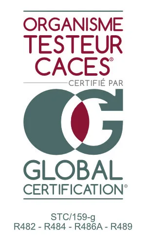 Logo organisme testeur CACES certifié