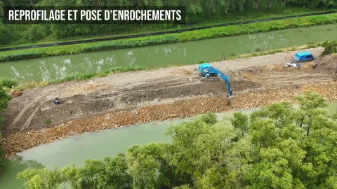 Renforcement des berges à Givry-sur-Aisne !