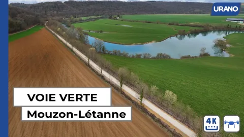 Voie verte TransArdennaise : Tronçon Mouzon-Létanne