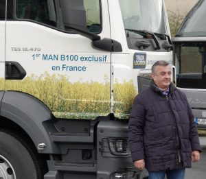 Premier camion MAN B100 exclusif