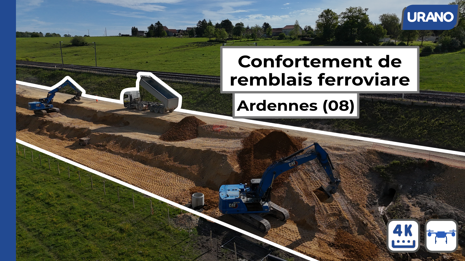 Lire la suite à propos de l’article Confortement du remblai de Monclin