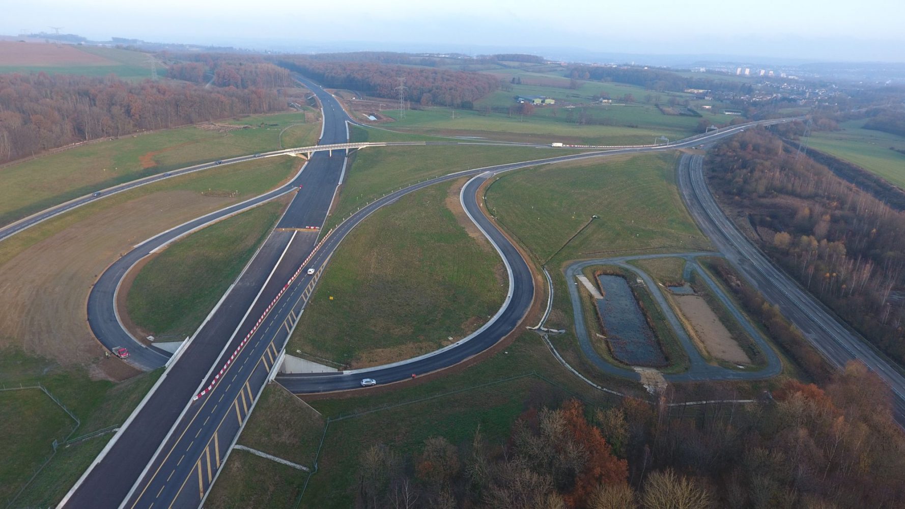 Construction de l'autoroute A304