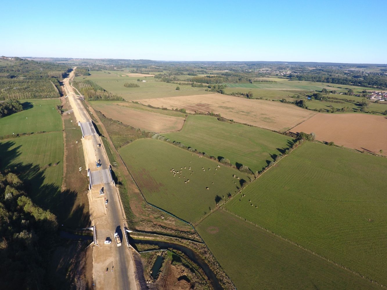 Construction de l'autoroute A304