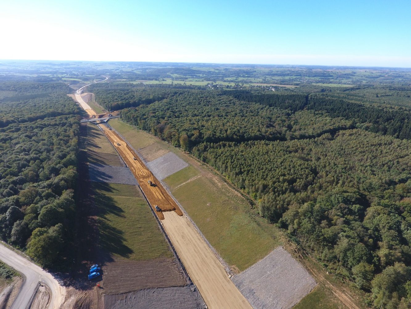 Construction de l'autoroute A304