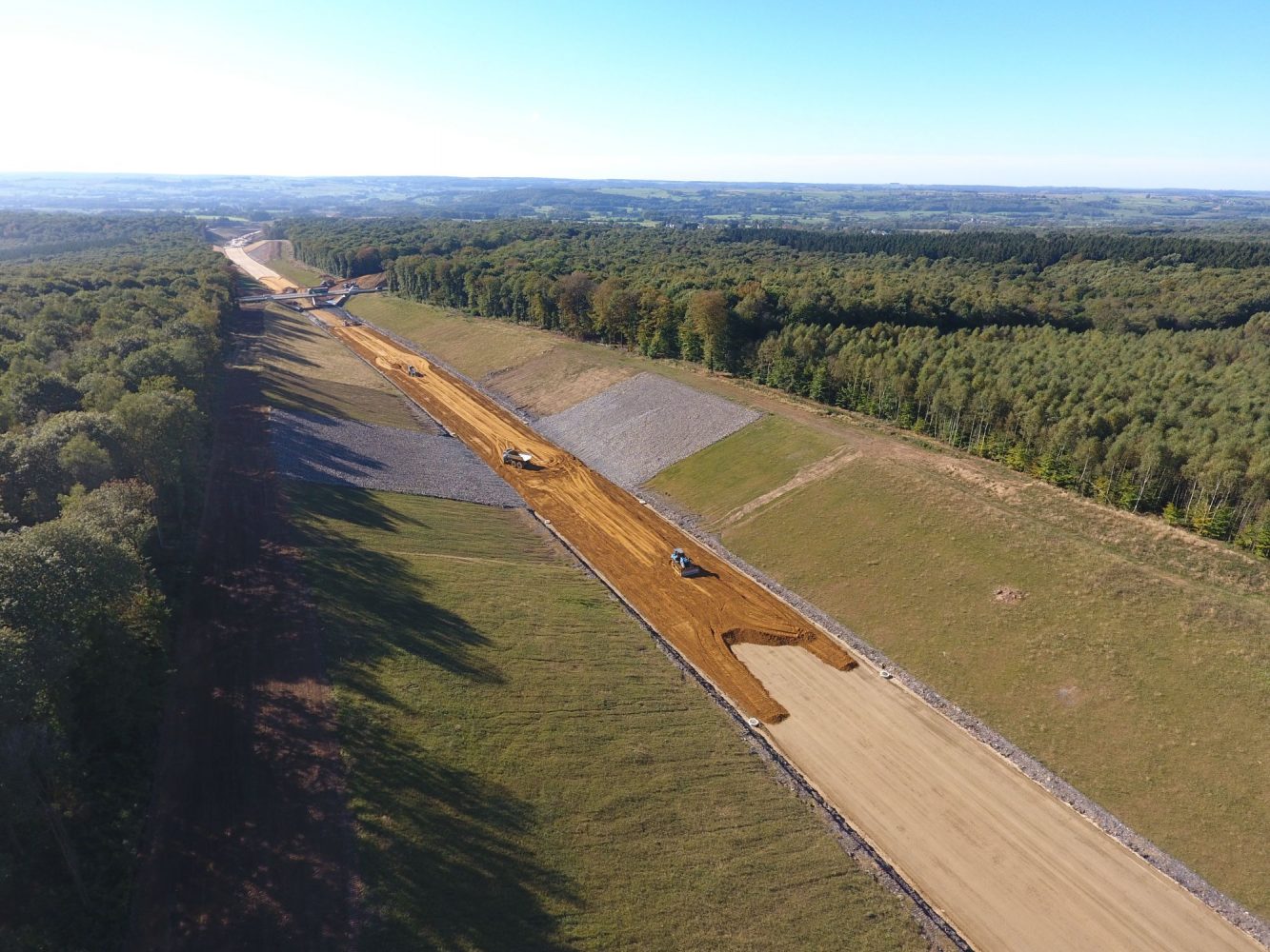 Construction de l'autoroute A304